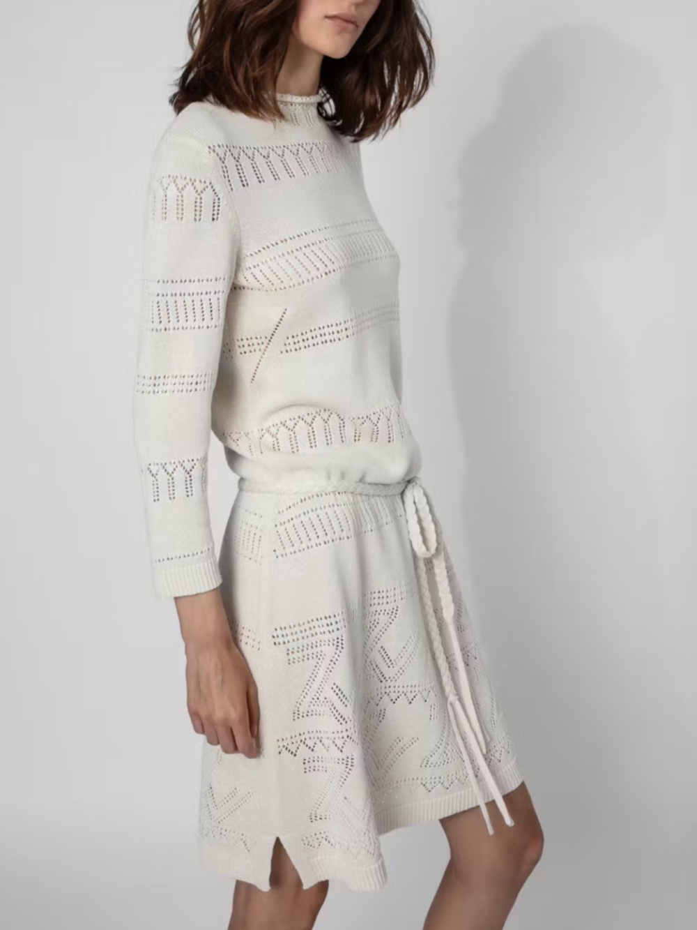 Zadig & Voltaire Cecily Dress Ecru